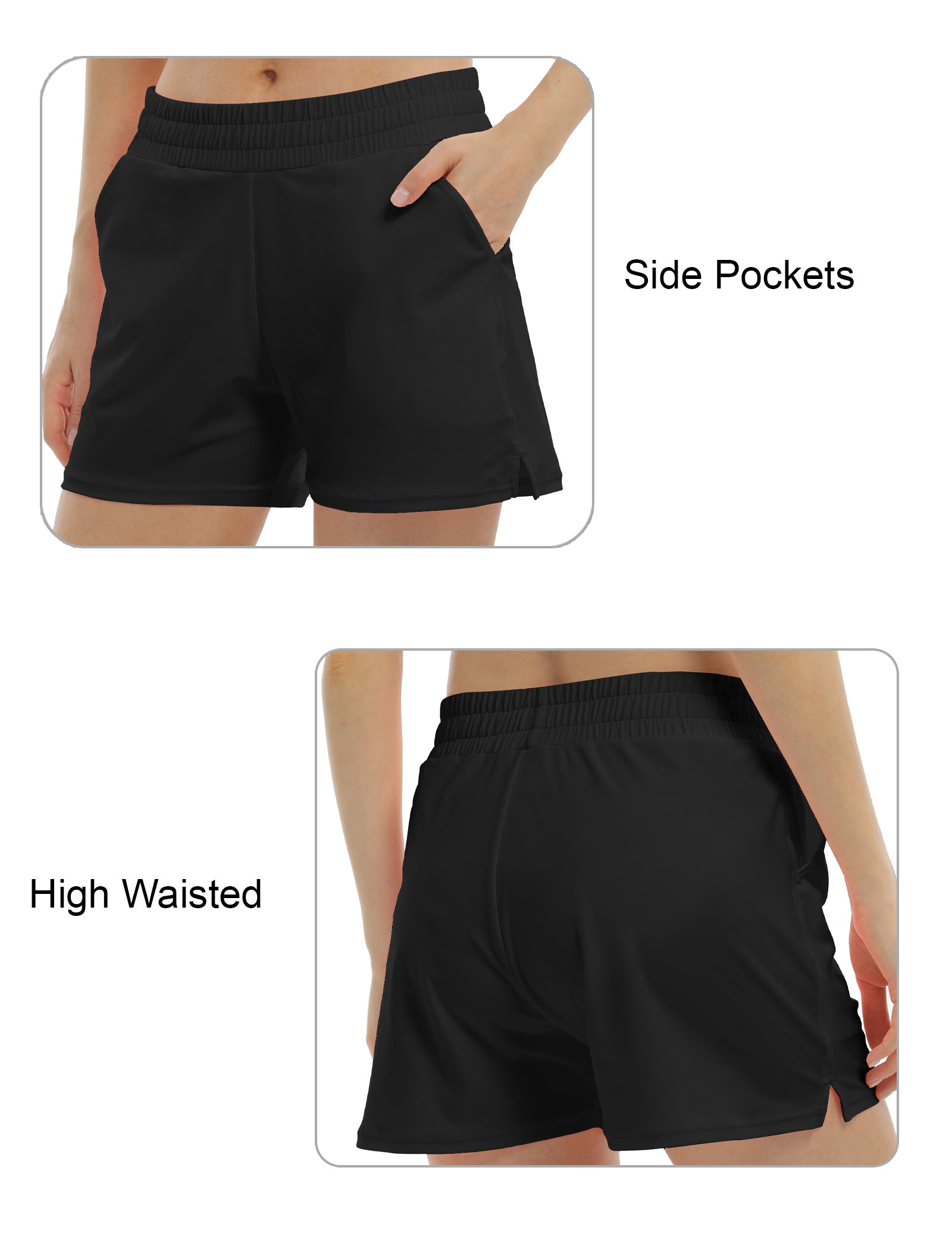 Salt Breeze Swim Shorts with Built in Briefs and Pockets