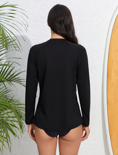 Halcurt Women Long Sleeve Swim Shirt