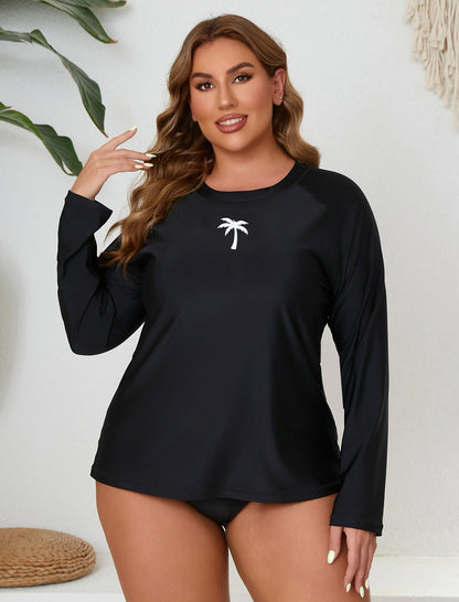 Maillots de bain anti-UV Halcurt pour femmes grandes tailles