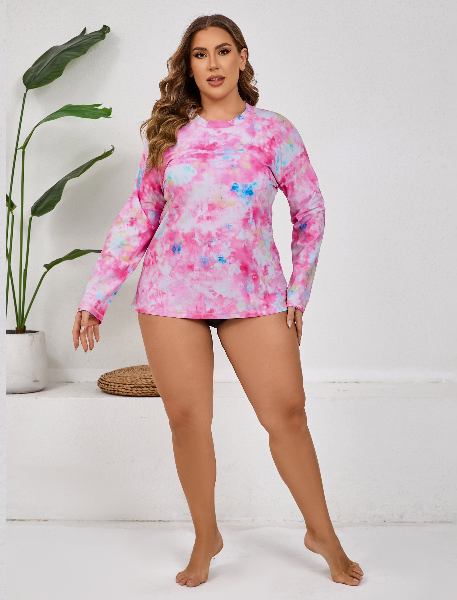 Maillots de bain anti-UV Halcurt pour femmes grandes tailles