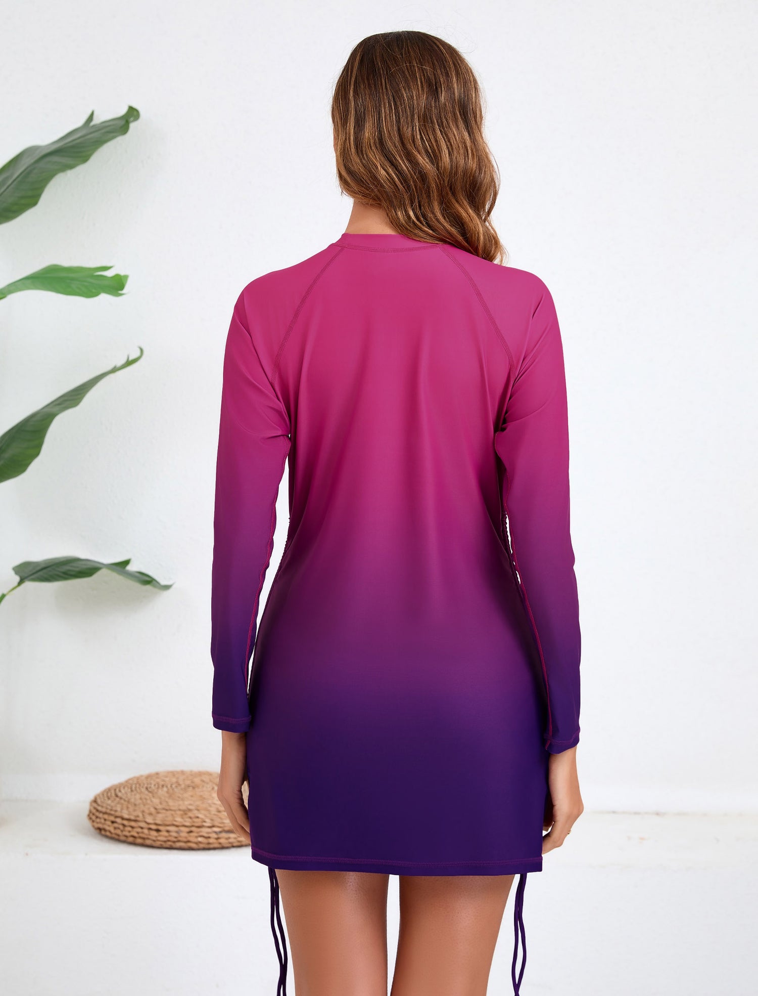 Halcurt Women Rash Guard Long Sleeve Swim Top