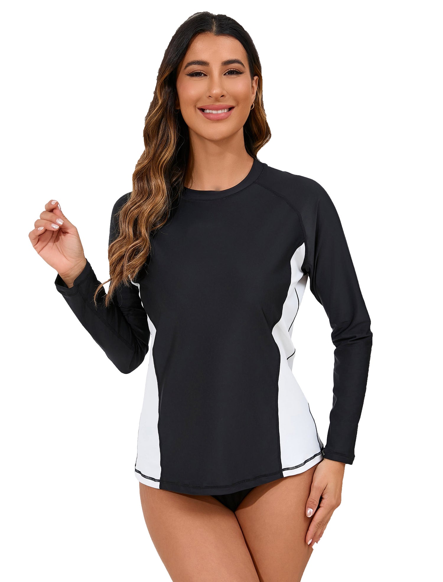 Haut de maillot de bain anti-UV pour femme Halcurt