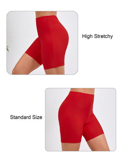 5 High Waisted Boyshort Swim Board Shorts (Available in Plus)