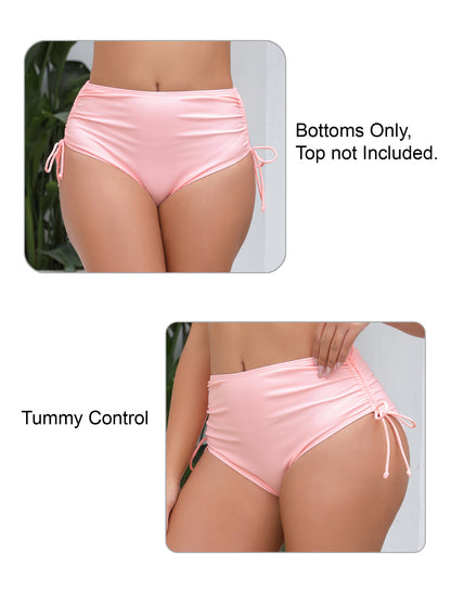 Seamless Days Tummy Control Adjustable Drawstring Swim Bottoms