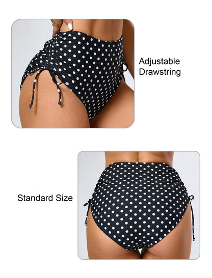 Seamless Days Tummy Control Adjustable Drawstring Swim Bottoms